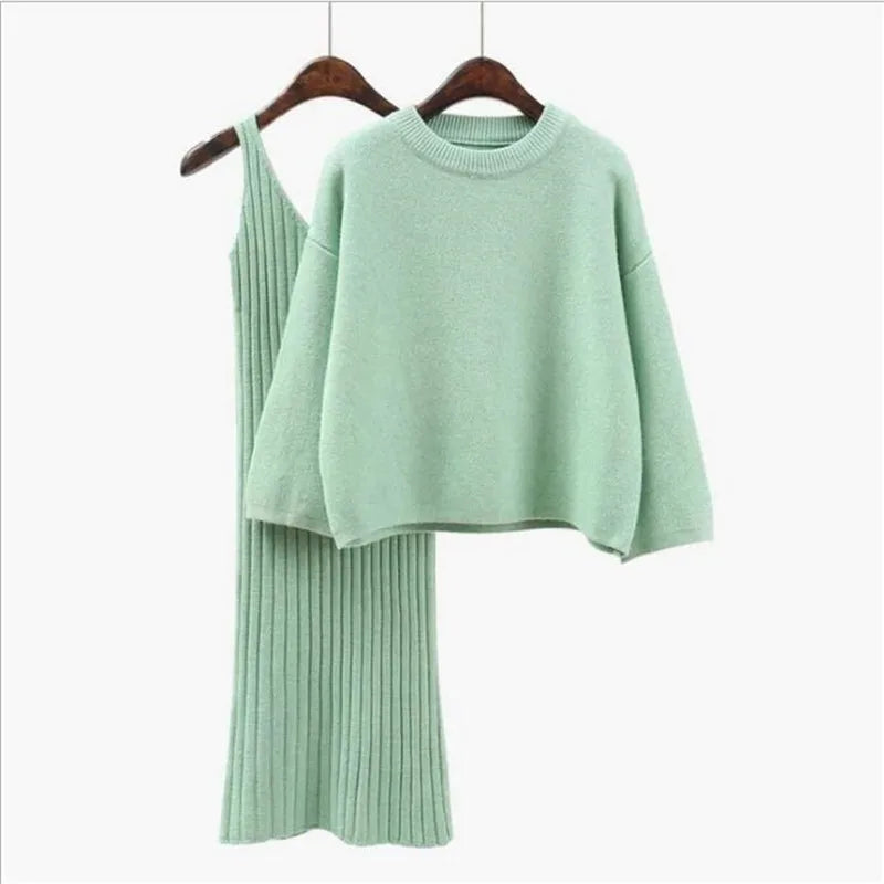 Élise | Trendy Gebreide Sweater Set