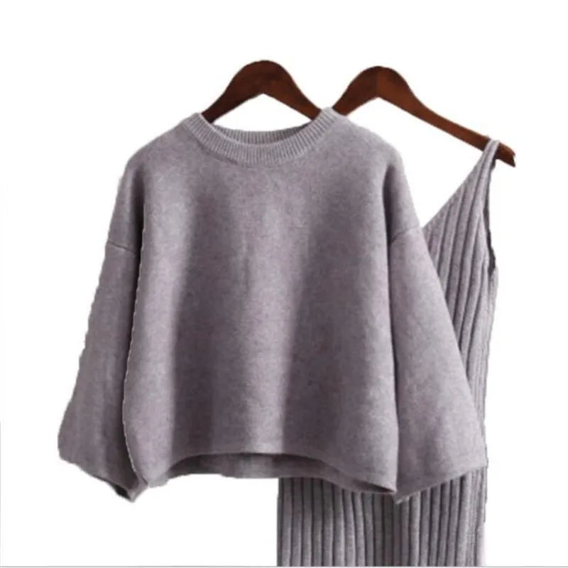 Élise | Trendy Gebreide Sweater Set