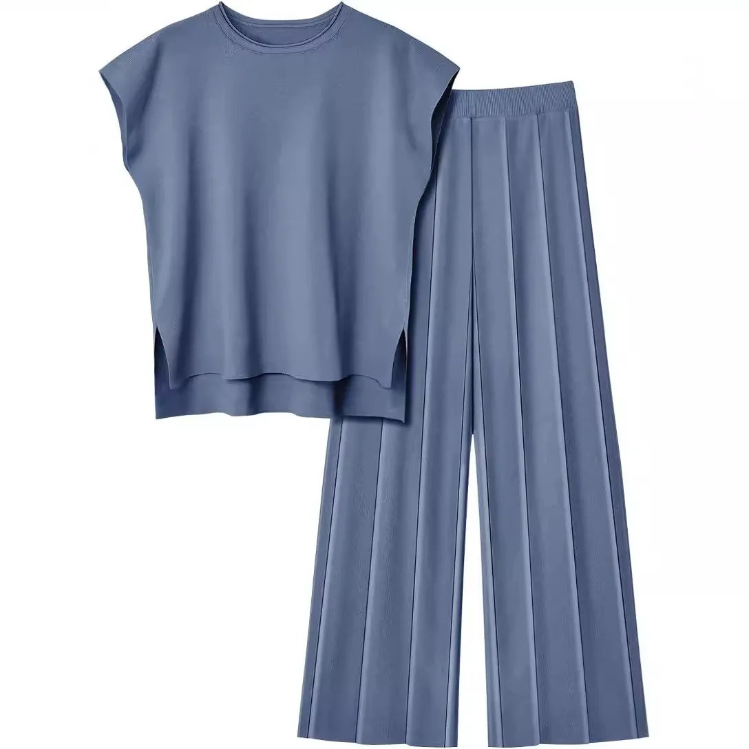 Amara | Chique Gebreide Tweedelige Zomerset