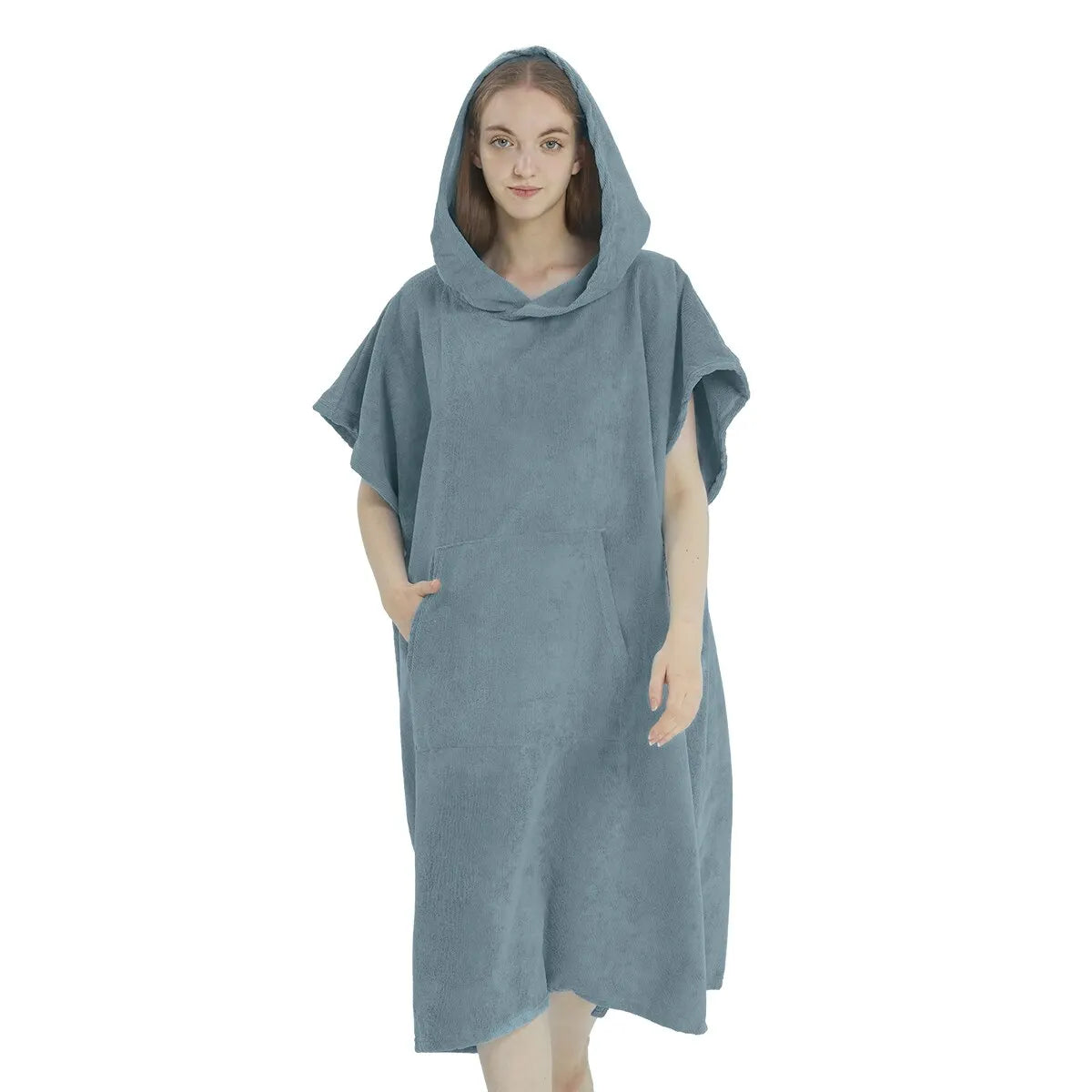 WaveCove™ Surf Poncho | Sneldrogende Microvezel Omkleedhanddoek