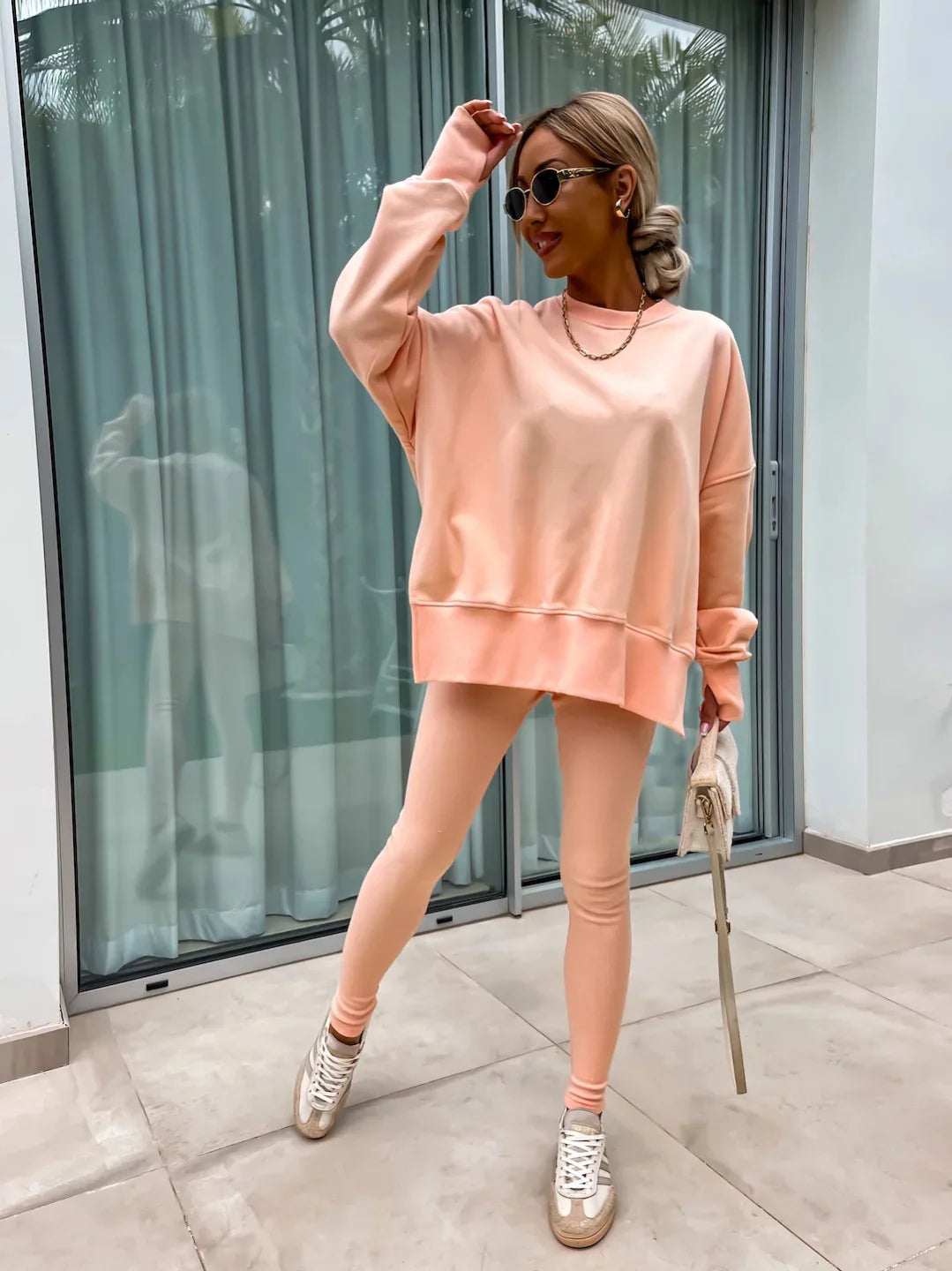 LunaWear | Trendy Tweedelige Hoodie Set