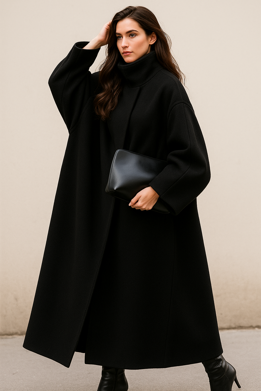Classique Élise | Tijdloze Lange Wolmantel