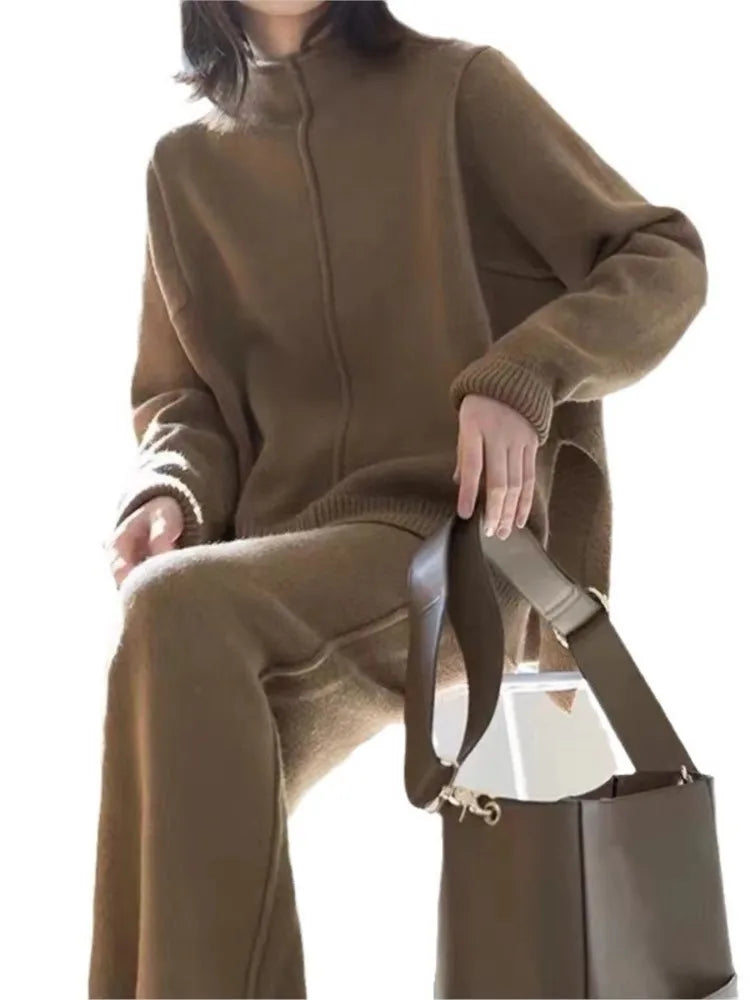 Isabeau | Elegante Gebreide Tweedelige Set