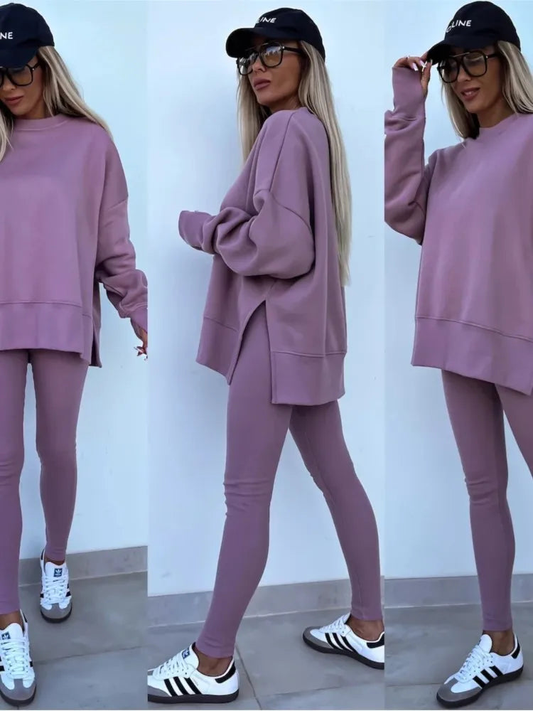 LunaWear | Trendy Tweedelige Hoodie Set