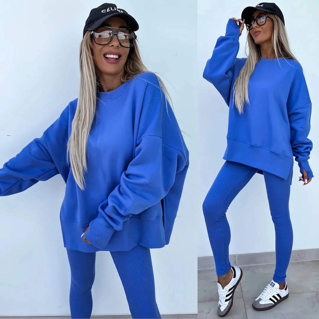 LunaWear | Trendy Tweedelige Hoodie Set