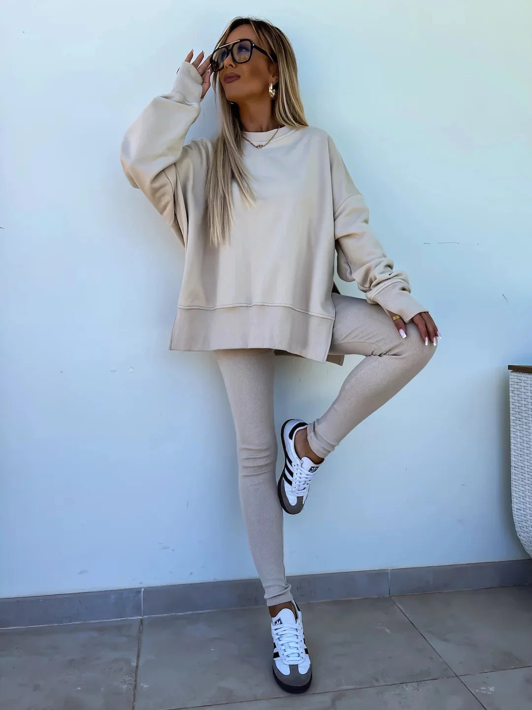 LunaWear | Trendy Tweedelige Hoodie Set