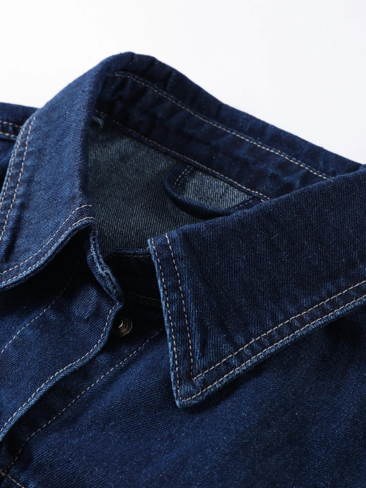 Elora | Trendy Denim Tweedelige Set