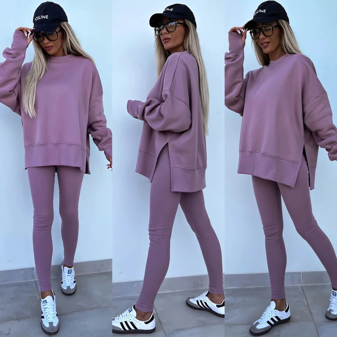 LunaWear | Trendy Tweedelige Hoodie Set